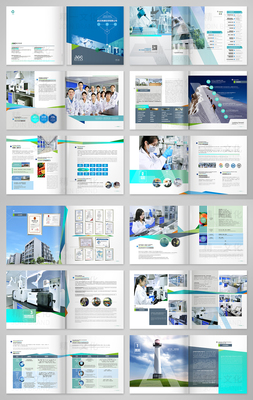 武汉净澜检测宣传画册设计——精一文化 武汉网站设计