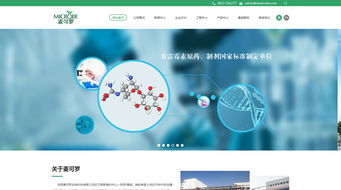 麦可罗生物科技 产品展示 外贸 销售 企业宣传 案例展示 硅峰网络 网站设计 软件开发 微信建设,西安最专业的企业信息化建设网络公司